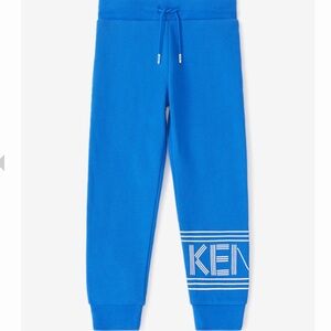 Kenzo Kids Kenzo Sport Jogging Trousers Electric Blue size 14A